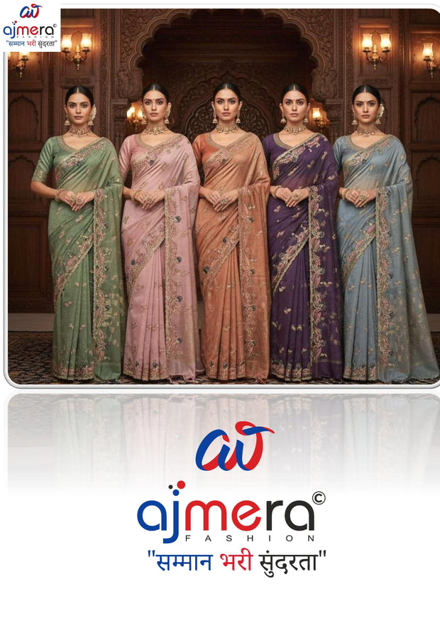 Ladies Matching Saree with Blouse Piece for Premium Ethnic and Traditional Wear | SBV-HD-0411