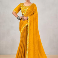 Fancy Saree with Blouse Piece for Premium Ethnic and Traditional Wear | KPS-DIVISHA