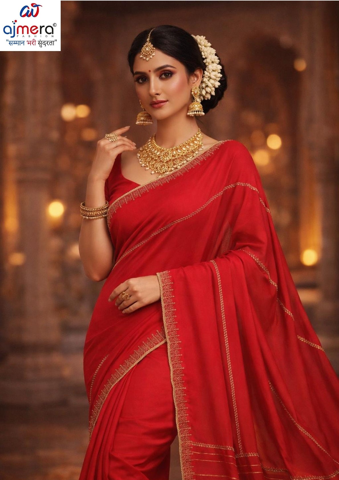 Wholesale Fancy Saree with Blouse Piece for Premium Ethnic and Traditional Wear | SBV-HD-0334