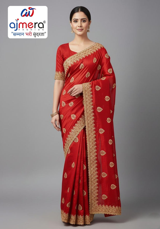 Printed Matching Saree with Blouse Piece for Premium Ethnic and Traditional Wear | SBV-HD-0421D