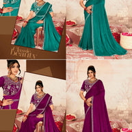 Fancy Saree with Blouse Piece for Premium Ethnic and Traditional Wear | KPS-MAHARAJ