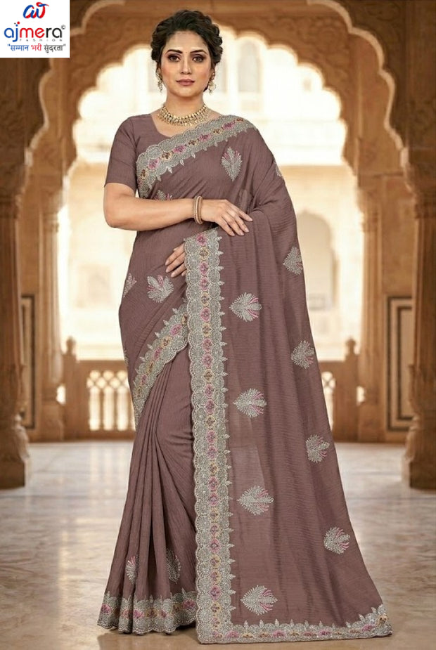 Ethnic Matching Saree with Blouse Piece for Premium Ethnic and Traditional Wear | PSC-PAYAL-3909