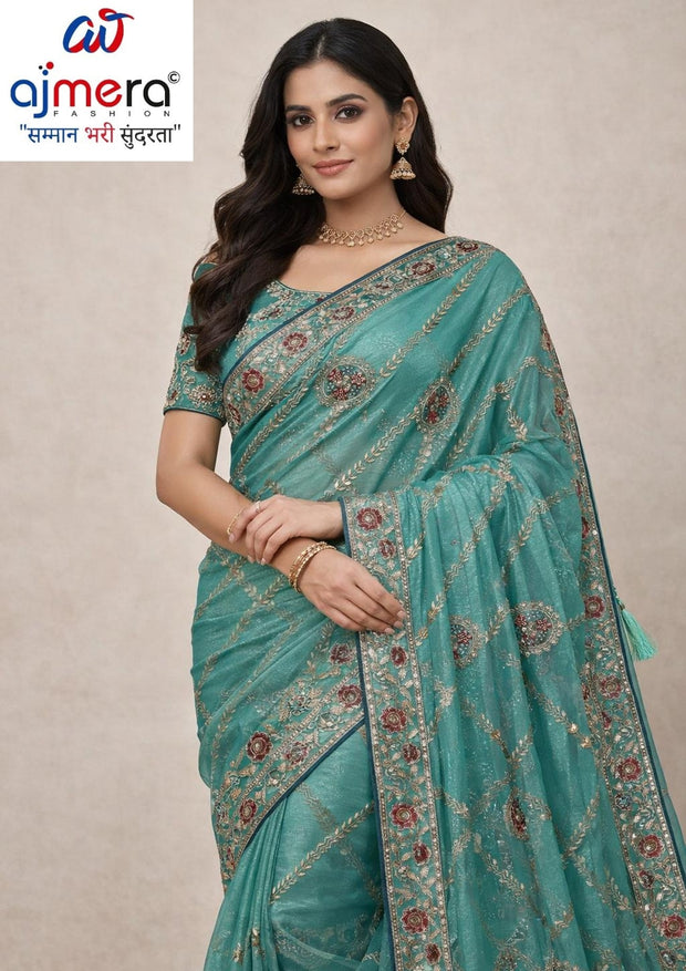 Festival Saree with Blouse Piece for Premium Ethnic and Traditional Wear | KSR-21070