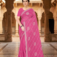 Fancy Saree with Blouse Piece for Premium Ethnic and Traditional Wear | MTE-KHUBSURAT ROUND