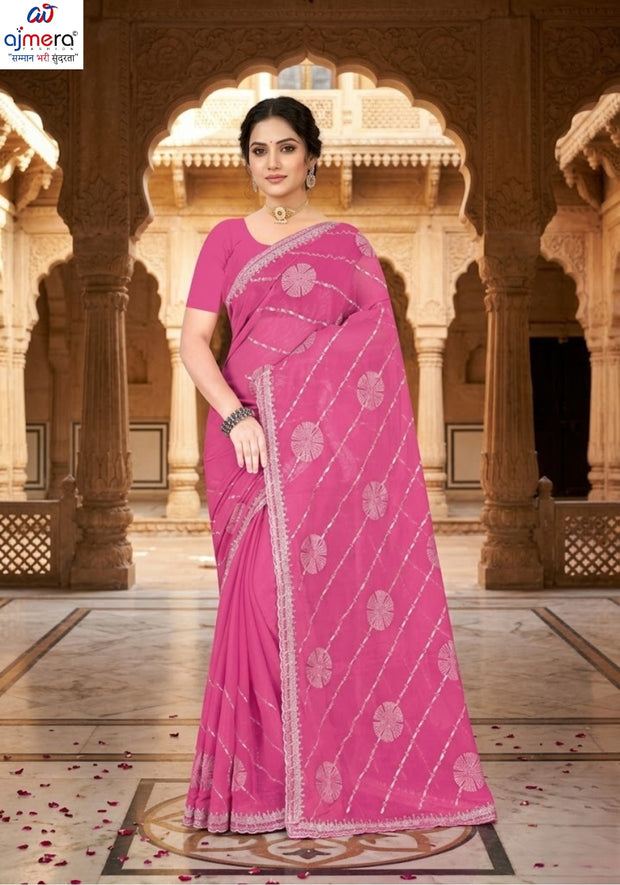 Fancy Saree with Blouse Piece for Premium Ethnic and Traditional Wear | MTE-KHUBSURAT ROUND