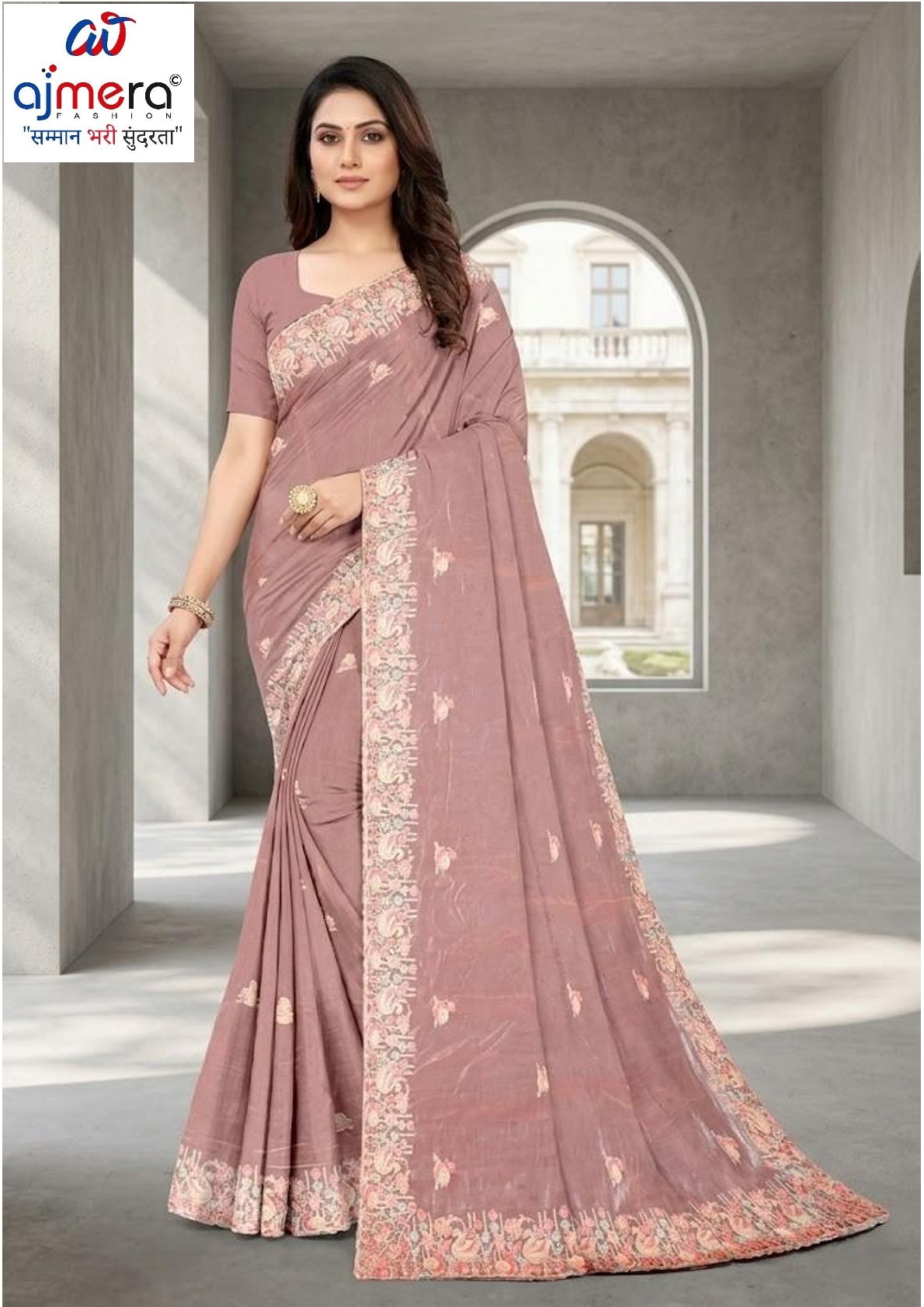 Fancy Matching Saree with Blouse Piece for Premium Ethnic and Traditional Wear | RT-RUKSANA