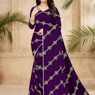 Ladies Matching Saree with Blouse Piece for Premium Ethnic and Traditional Wear | KDV-FRESH COLOUR-2