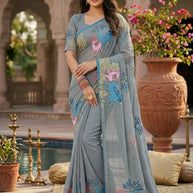 Festival Saree with Blouse Piece for Premium Ethnic and Traditional Wear | PSC-HANSINI-4226