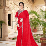 Matching Saree with Blouse Piece for Premium Ethnic and Traditional Wear | KPS-DAKSHA