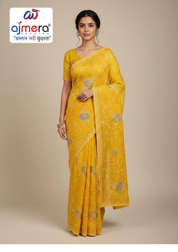 Festival Saree with Blouse Piece for Premium Ethnic and Traditional Wear | SBV-HD-0319