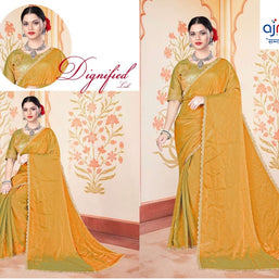Dyed Saree with Blouse Piece for Premium Ethnic and Traditional Wear | KPS-MAA LAXMI VOL-6