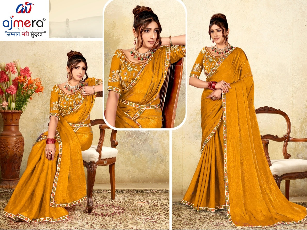 Designer Matching Saree with Blouse Piece for Premium Ethnic and Traditional Wear | KPS-AARYA