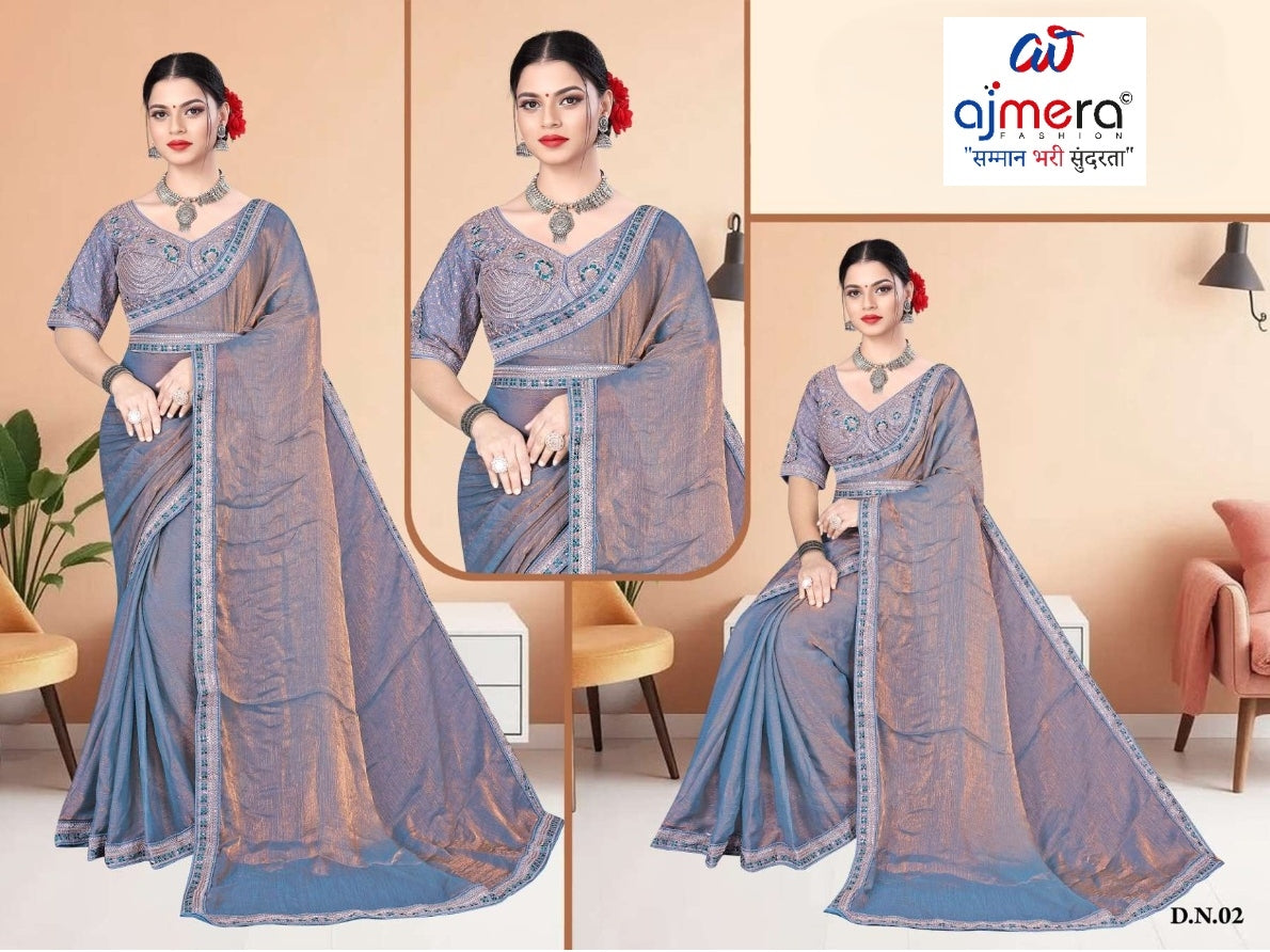 Festival Saree with Blouse Piece for Premium Ethnic and Traditional Wear | KPS-BEN 10