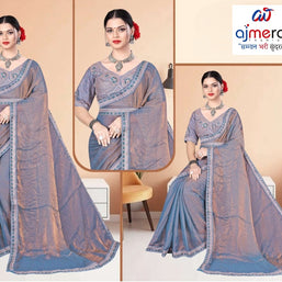 Festival Saree with Blouse Piece for Premium Ethnic and Traditional Wear | KPS-BEN 10
