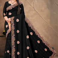 Fancy Matching Saree with Blouse Piece for Premium Ethnic and Traditional Wear | VKM-UDAAN