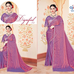 Dyed Saree with Blouse Piece for Premium Ethnic and Traditional Wear | KPS-MAA LAXMI VOL-6
