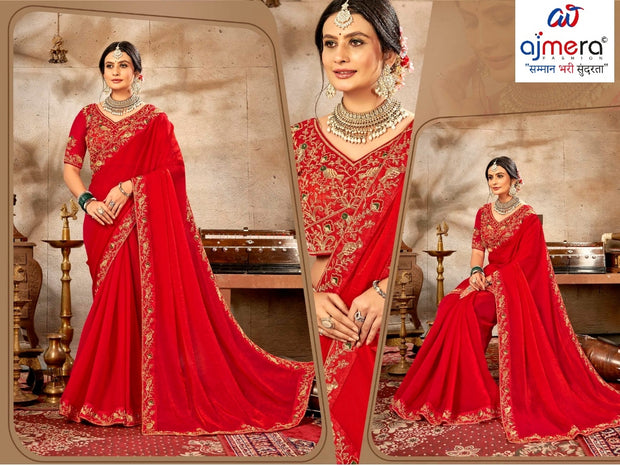 KPS-AMRUDLadies Matching Saree with Blouse Piece for Premium Ethnic and Traditional Wear | KPS-AMRUD