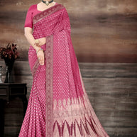 Printed Matching Saree with Blouse Piece for Premium Ethnic and Traditional Wear | RAL-KOLKATA