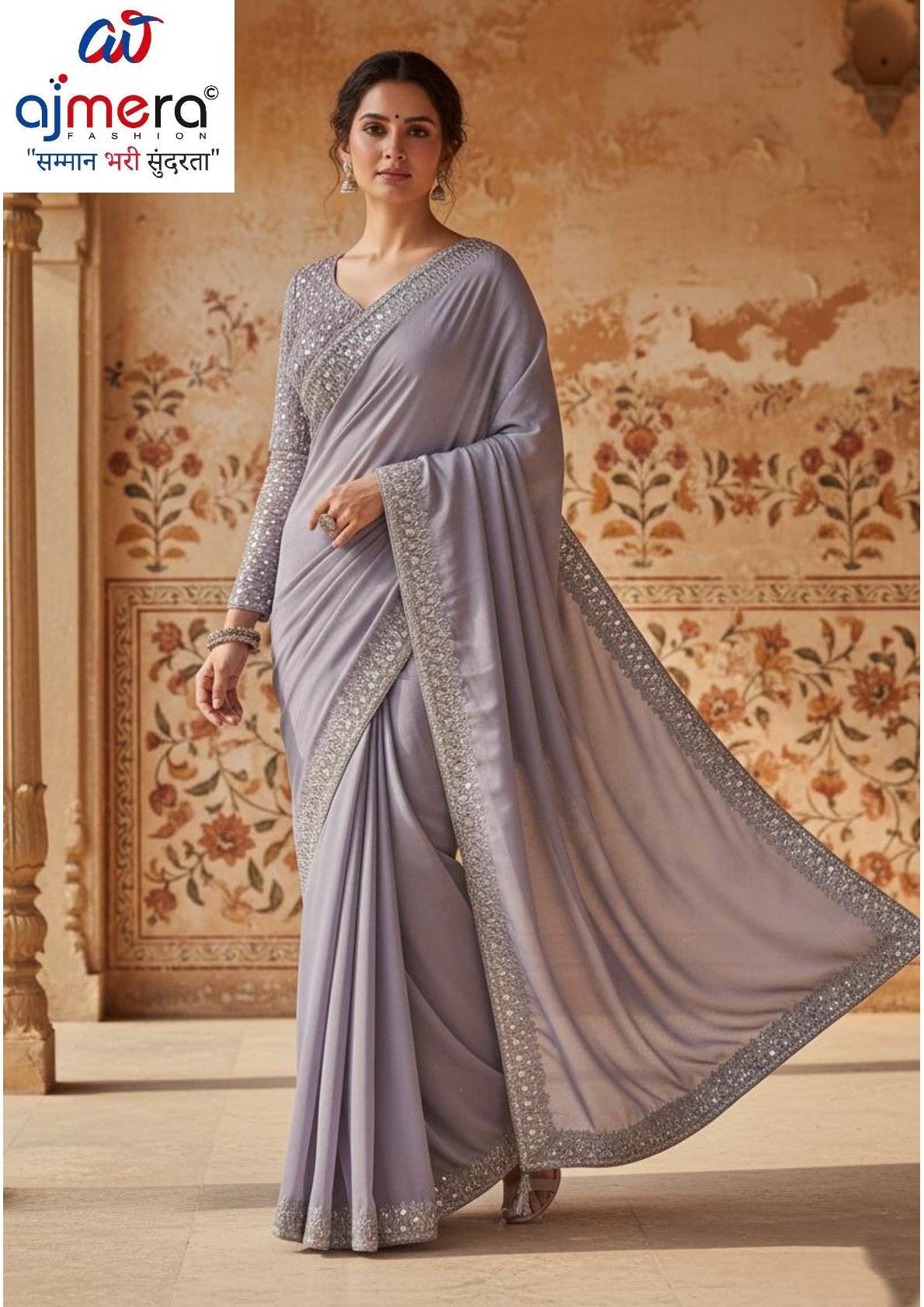 Ladies Matching Saree with Blouse Piece for Premium Ethnic and Traditional Wear | SDO-HW07639