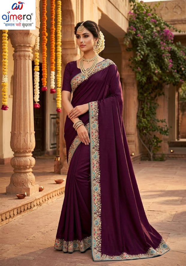 Dyed Fancy Matching Saree with Without Blouse for Premium Ethnic and Traditional Wear | RT-ROOP SANGAM