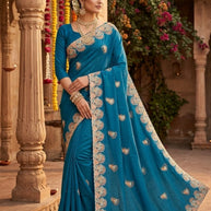Festival Saree with Blouse Piece for Premium Ethnic and Traditional Wear | VKM-PRIYANKA