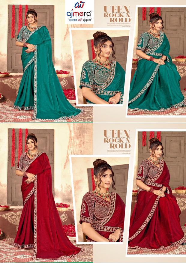Fashion Saree with Blouse Piece for Premium Ethnic and Traditional Wear | KPS-POKEMON