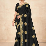 Ethnic Matching Saree with Blouse Piece for Premium Ethnic and Traditional Wear | VKM-SANGEMARMAR