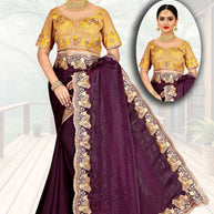 Festival Saree with Blouse Piece for Premium Ethnic and Traditional Wear | CDM-KAMNA