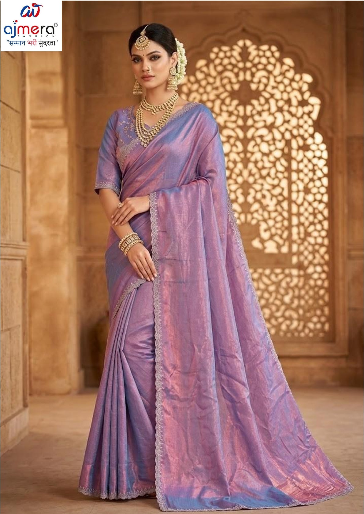Matching Saree with Blouse Piece for Premium Ethnic and Traditional Wear | KPS-MAA LAXMI VOL-5
