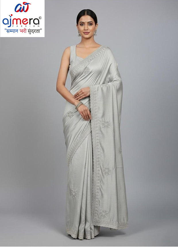 Ethnic Matching Saree with Blouse Piece for Premium Ethnic and Traditional Wear | SBV-HD-0444