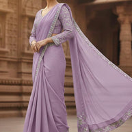 Matching Saree with Blouse Piece for Premium Ethnic and Traditional Wear | SDO-HW01584