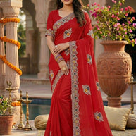 Fashion Saree with Blouse Piece for Premium Ethnic and Traditional Wear | PSC-HANSINI-4467