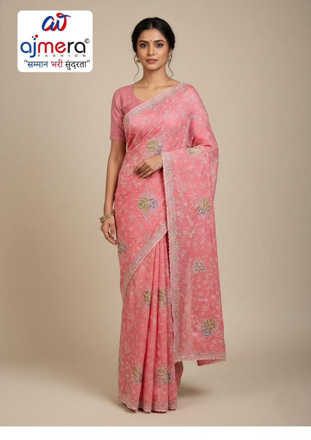 Festival Saree with Blouse Piece for Premium Ethnic and Traditional Wear | SBV-HD-0319