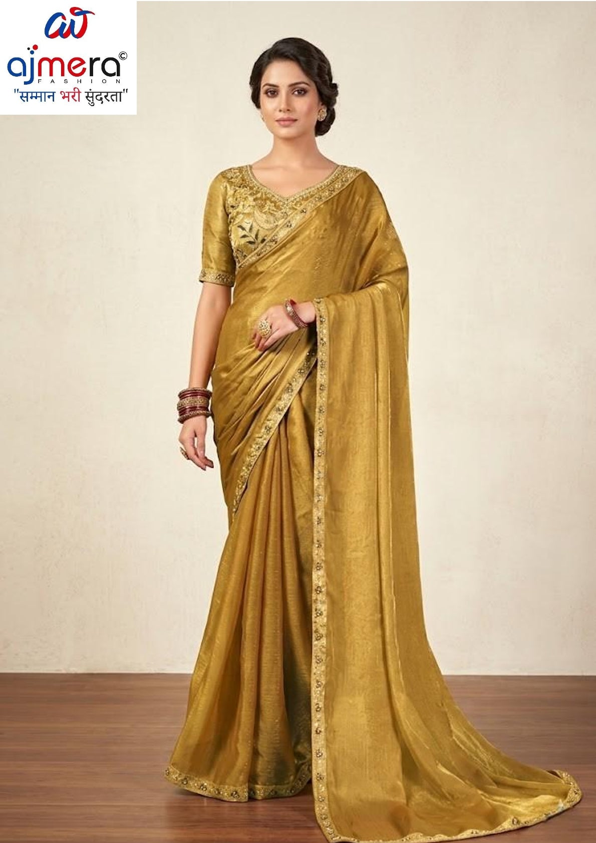 Dyed Saree with Blouse Piece for Premium Ethnic and Traditional Wear | KPS-DEEPU