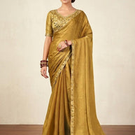Dyed Saree with Blouse Piece for Premium Ethnic and Traditional Wear | KPS-DEEPU