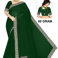 Ladies Matching Saree with Blouse Piece for Premium Ethnic and Traditional Wear | SMM-8670