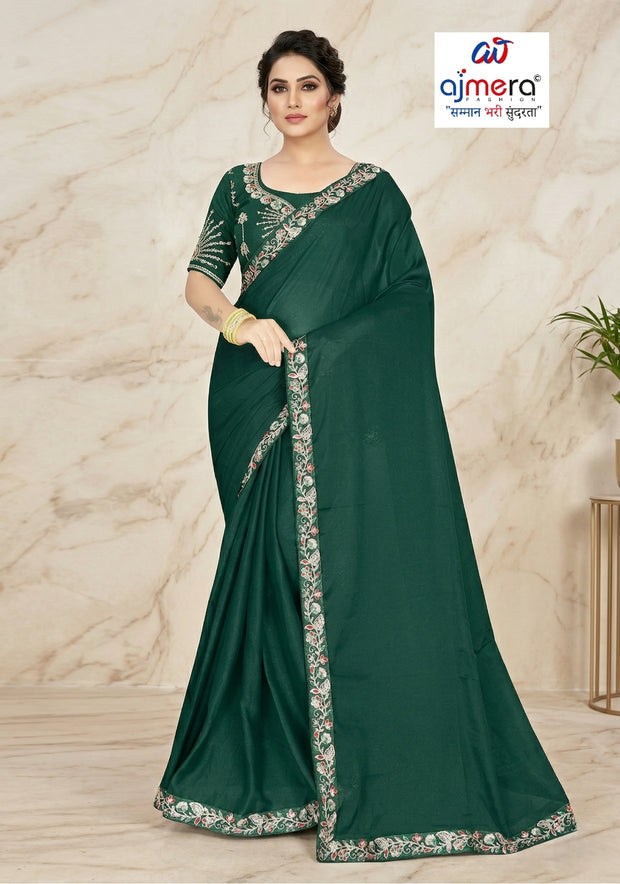 Fancy Saree with Blouse Piece for Premium Ethnic and Traditional Wear | SMM-8571