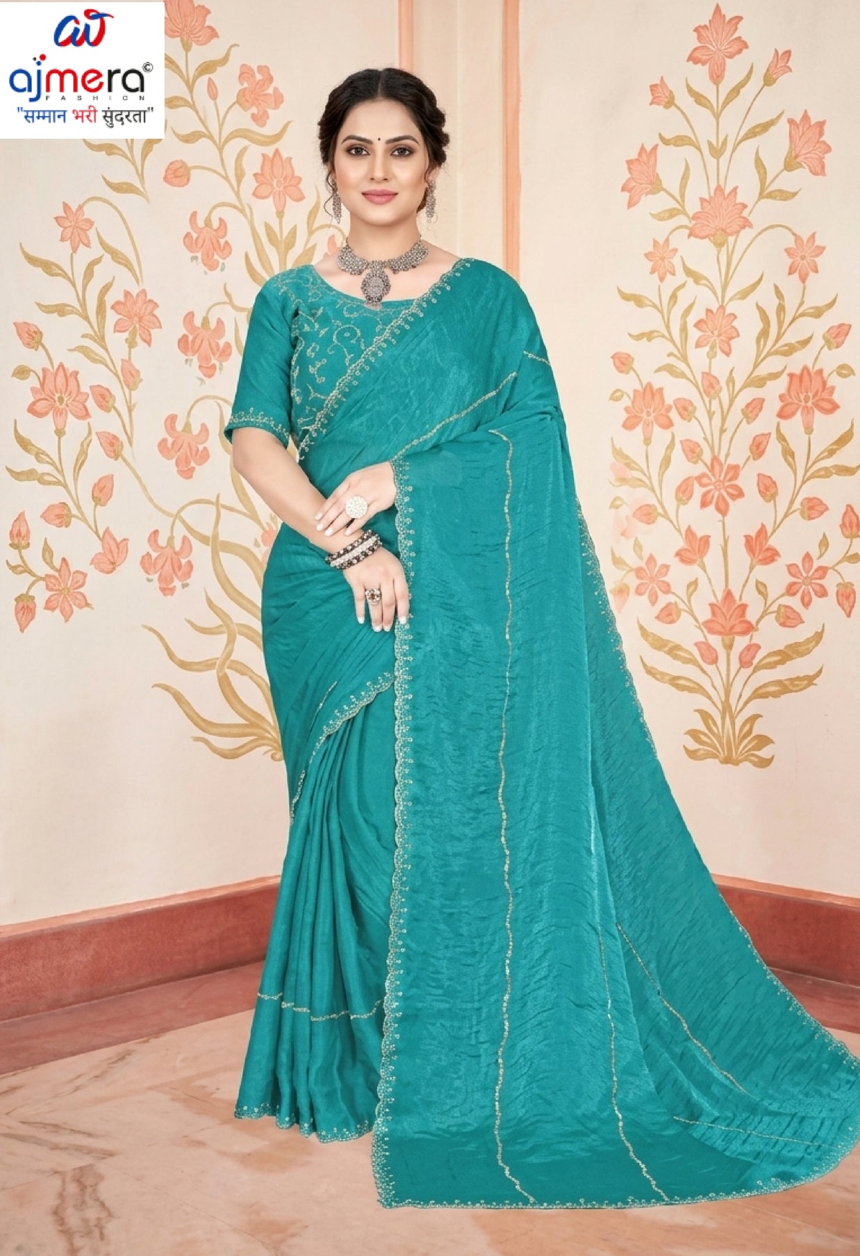 Fancy Matching Saree with Blouse Piece for Premium Ethnic and Traditional Wear | KPS-KINGDOM VOL-1