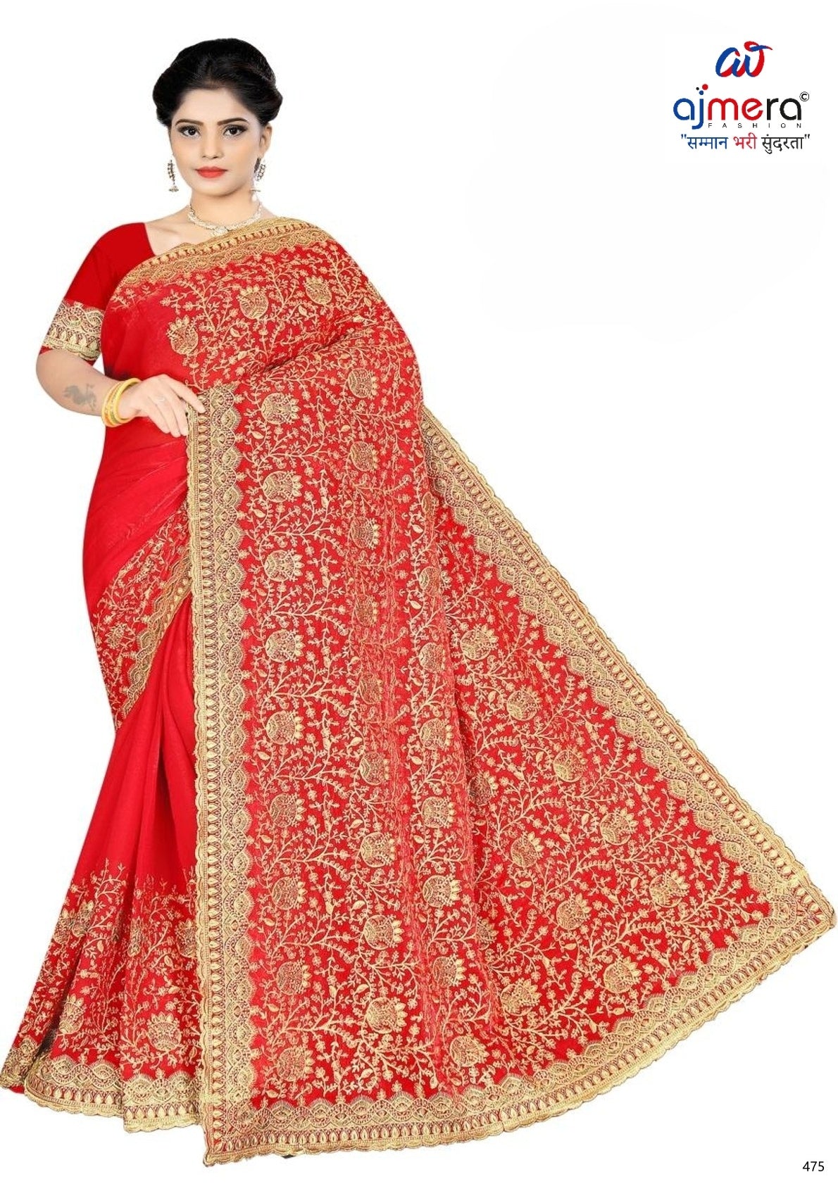 Wholesale Fancy Saree with Blouse Piece for Premium Ethnic and Traditional Wear | VKM-ROCHAK