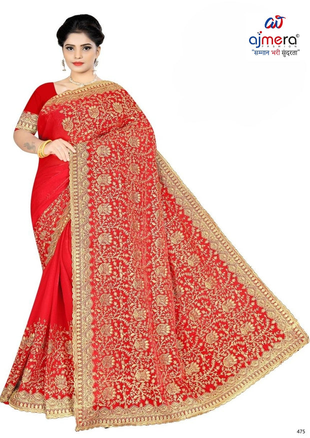 Wholesale Fancy Saree with Blouse Piece for Premium Ethnic and Traditional Wear | VKM-ROCHAK