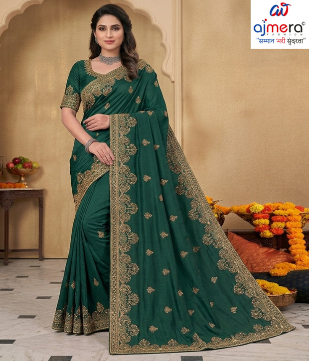 Ethnic Matching Saree with Blouse Piece for Premium Ethnic and Traditional Wear | TUL-RISTA