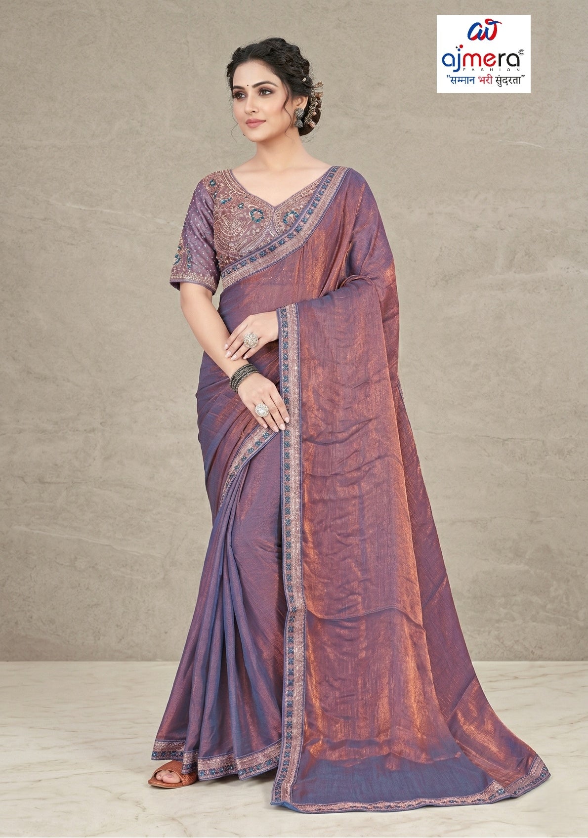 Festival Saree with Blouse Piece for Premium Ethnic and Traditional Wear | KPS-BEN 10