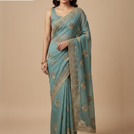 Dyed Fancy Matching Saree with Blouse Piece for Premium Ethnic and Traditional Wear | SBV-HD-0516