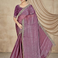 Designer Matching Saree with Blouse Piece for Premium Ethnic and Traditional Wear | SMM-8578