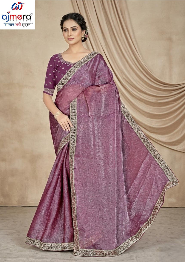 Designer Matching Saree with Blouse Piece for Premium Ethnic and Traditional Wear | SMM-8578