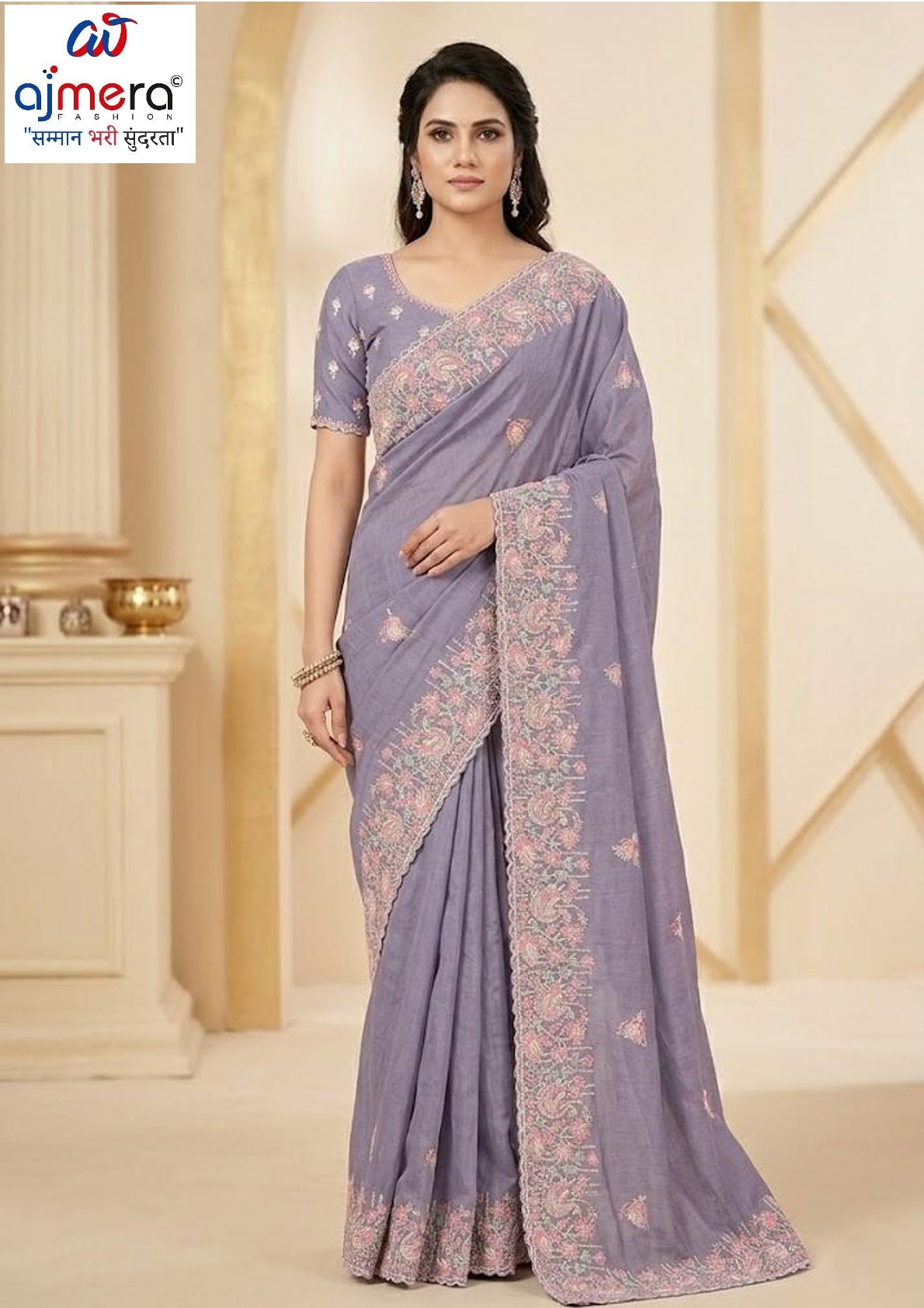 Fancy Matching Saree with Blouse Piece for Premium Ethnic and Traditional Wear | RT-RUKSANA