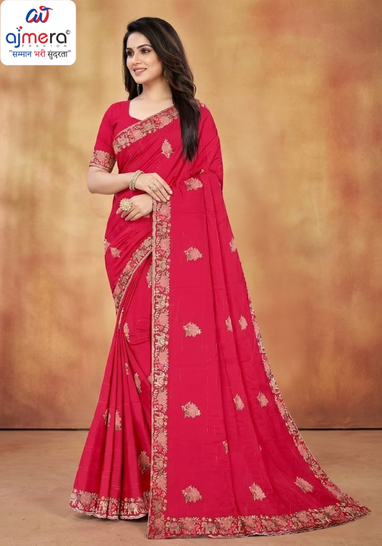 Ethnic Matching Saree with Without Blouse for Premium Ethnic and Traditional Wear | RT-NITYA