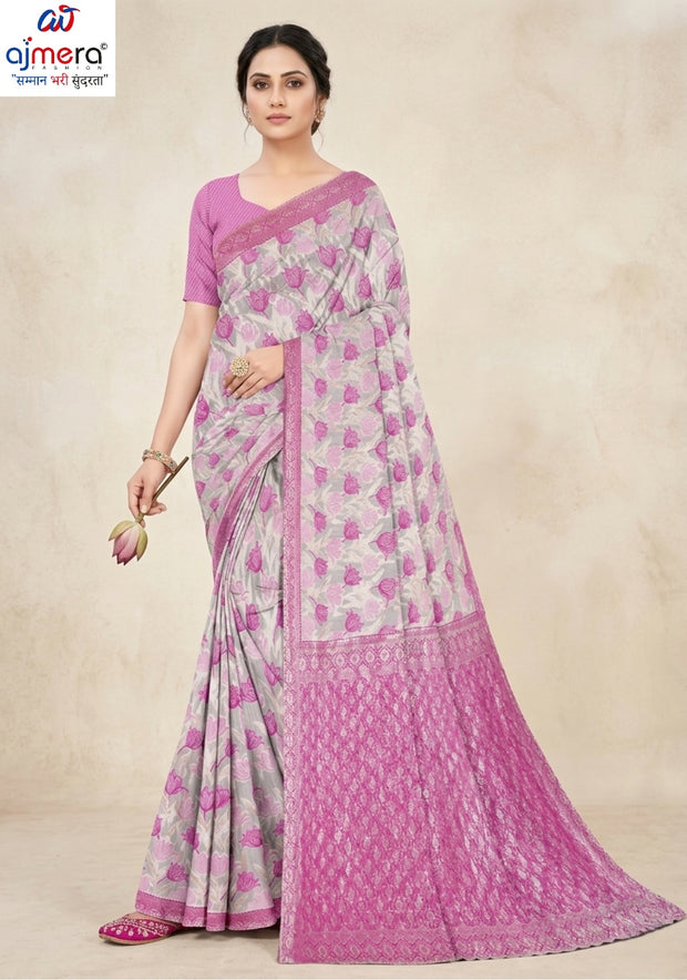 Ladies Matching Saree with Without Blouse for Premium Ethnic and Traditional Wear | RT-KAMYA