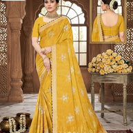Printed Matching Saree with Without Blouse for Premium Ethnic and Traditional Wear | RT-MANTRA