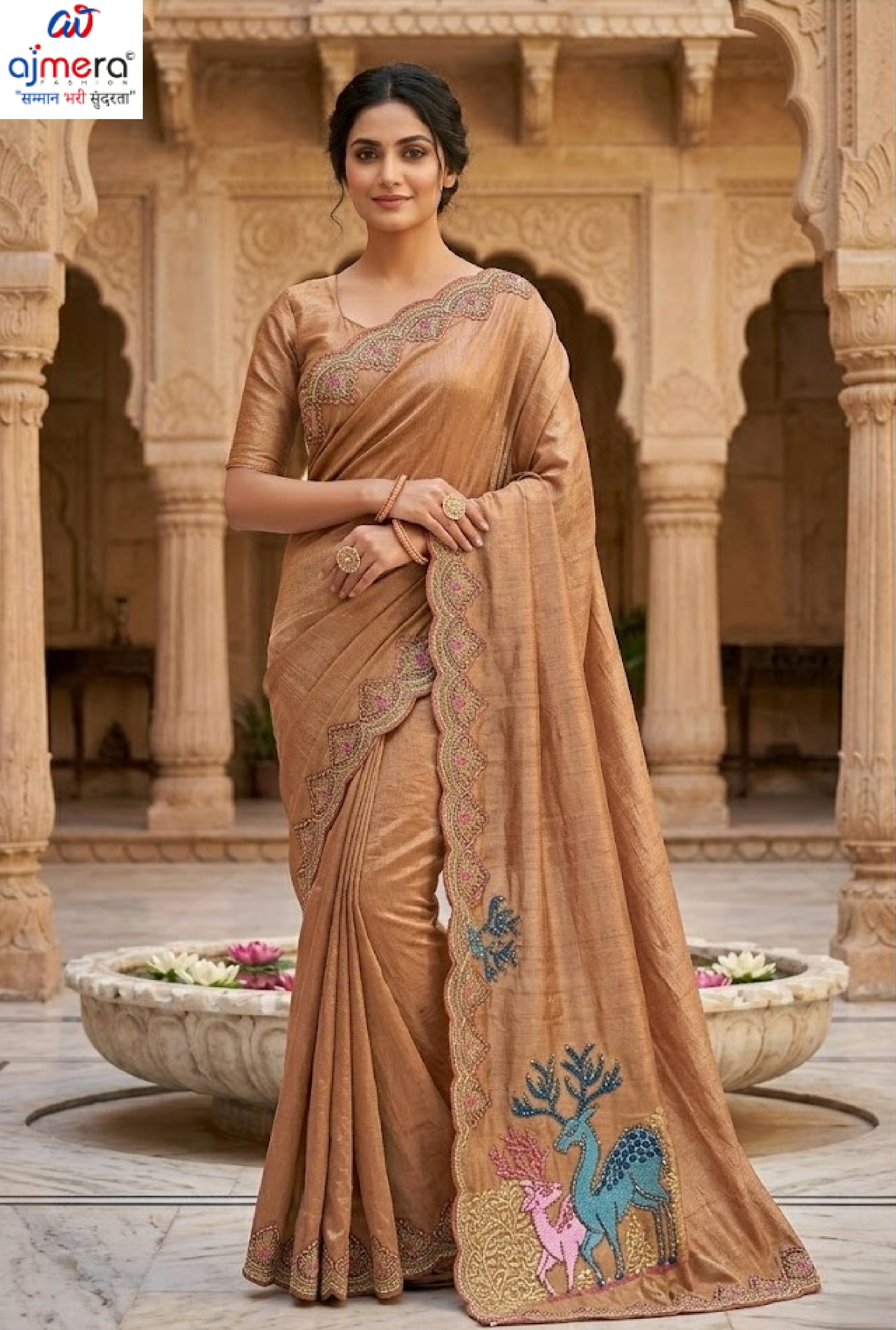 Festival Saree with Blouse Piece for Premium Ethnic and Traditional Wear | PSC-HANSINI-4226